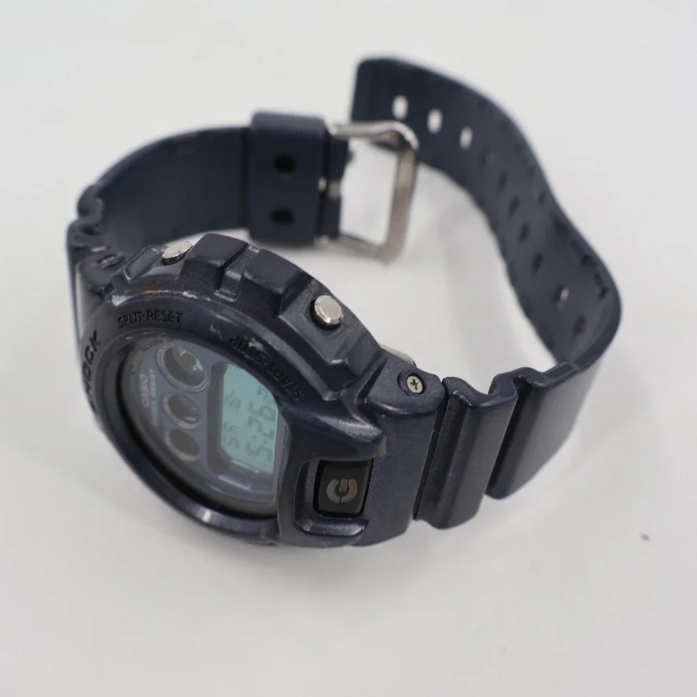 Casio G-Shock DW-6900MF Digital Watch Mens OS Navy Blue Metallic Dial 3230